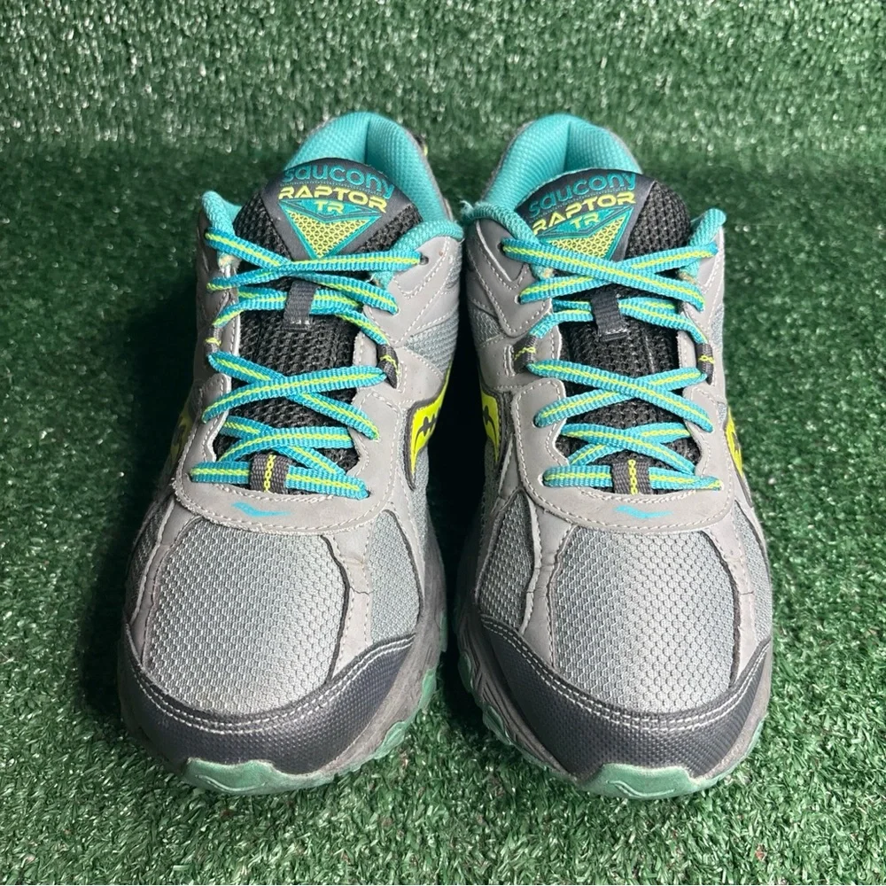 Saucony Womens Size‎ 9 Sneakers Grid Raptor TR Trail Running Shoes Grey